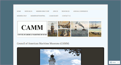 Desktop Screenshot of councilofamericanmaritimemuseums.org